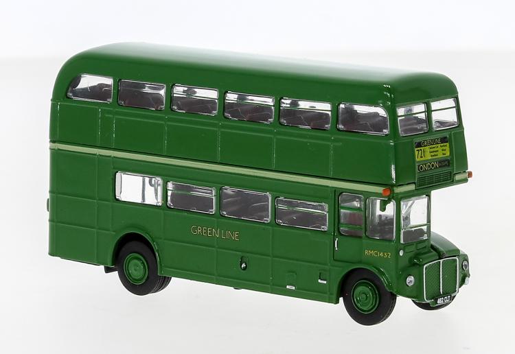 BUS LONDONIEN DOUBLE ETAGE ROUTEMASTER VERT