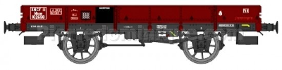 WAGON PLAT OCEM 19 SNCF
