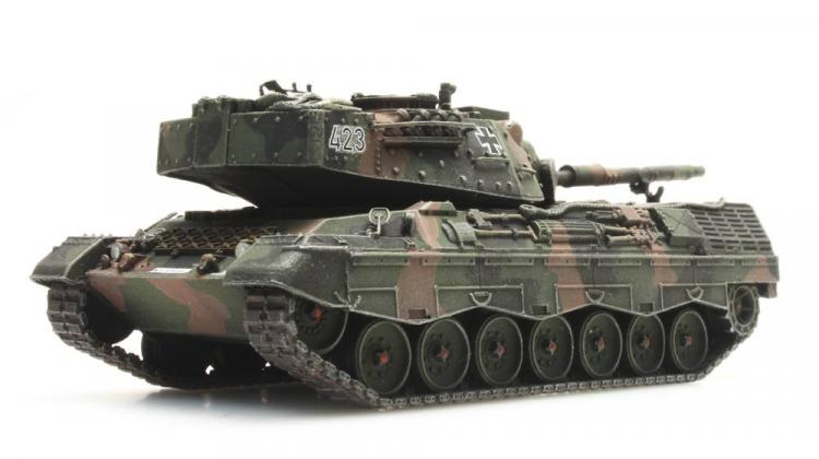 CHAR LEOPARD 1A1A2 CAMOUFLAGE MODE CHARGEMENT