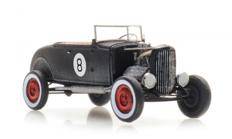 FORD MODEL A DE COMPETITION HOT ROD NOIR N°8