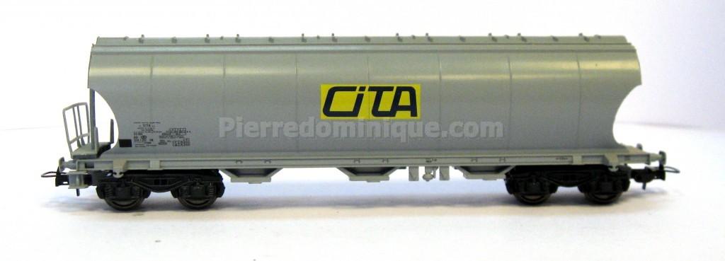 Wagon Céréalier CITA SNCB Märklin 46342-02 - Échelle 1/87? - 2 Rails - Neuf
