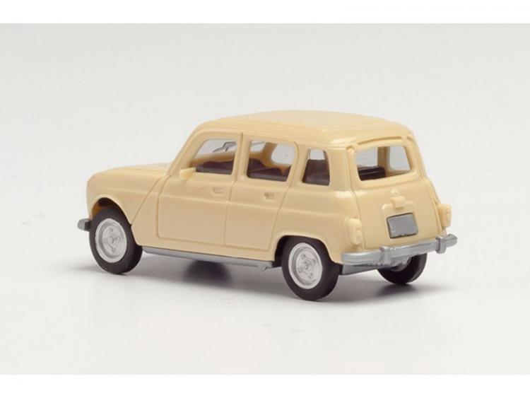 RENAULT R4 5 PORTES BEIGE INTERIEUR NOIR