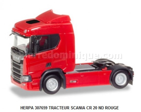 TRACTEUR SCANIA CR 20 ND ROUGE