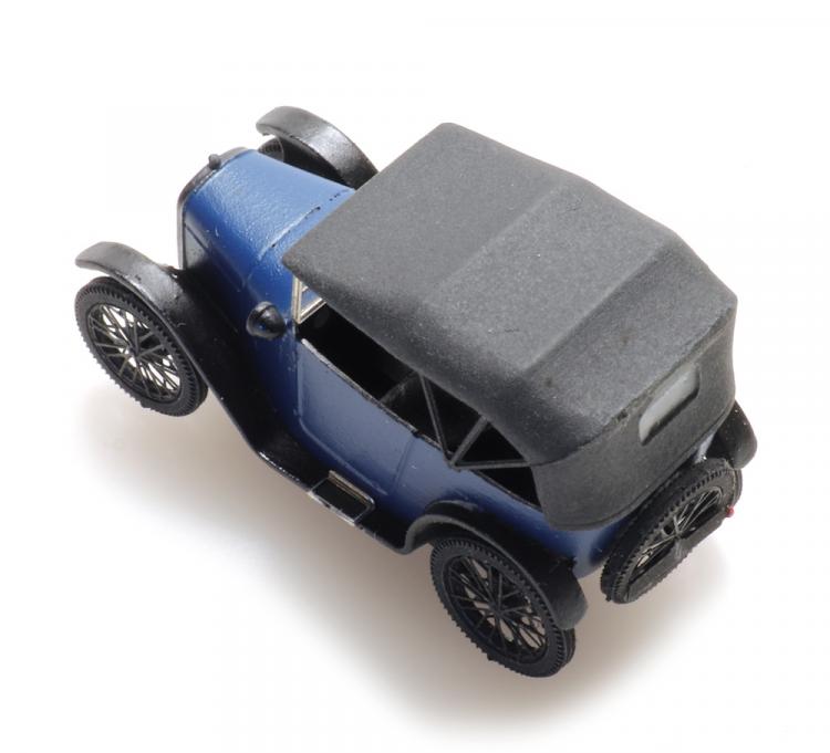 AUSTIN 7 BLEU FONCE BACHE NOIRE