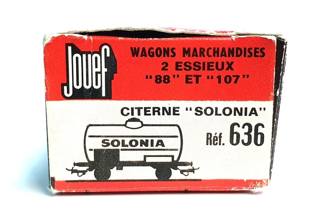 WAGON CITERNE SOLONIA SNCF