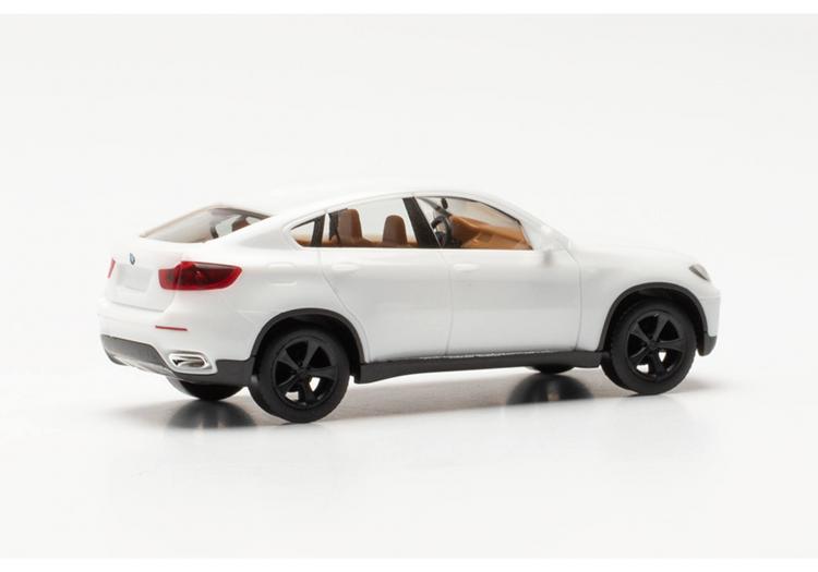 CROSSOVER BERLINE 4X4 BMW X6 (E71) BLANC INTERIEUR MARRON