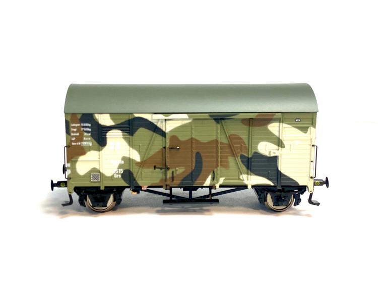 WAGON COUVERT Oppeln GRS CAMOUFLAGE DRG