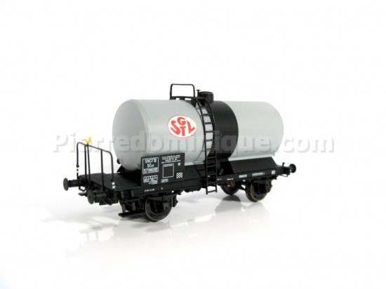 COFFRET 2 WAGONS CITERNE TRANSPORT DE LIQUIDES ALIMENTAIRES SGTL SNCF