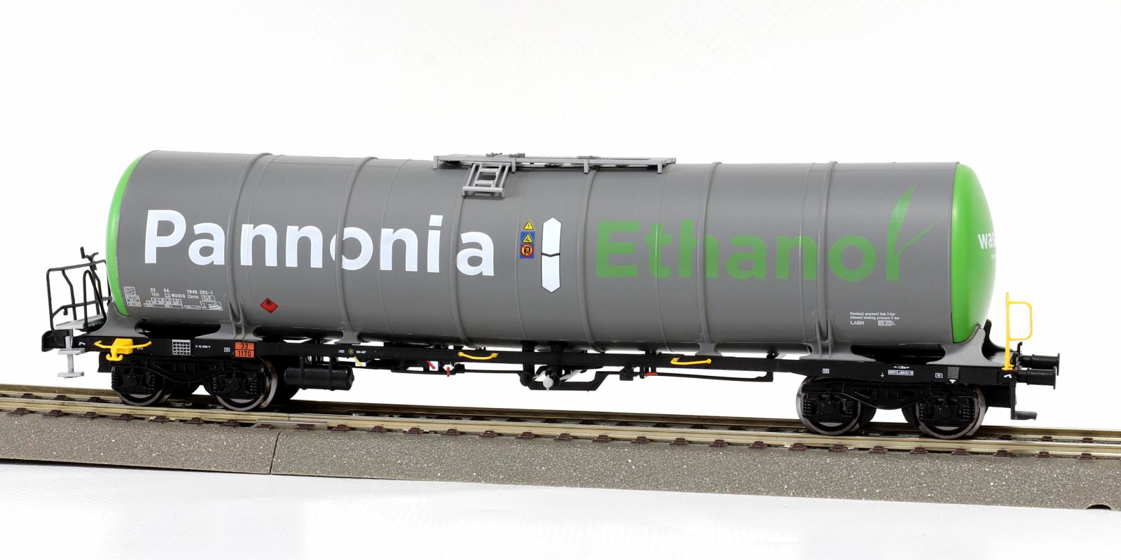 Coffret 2 Wagons-citernes VTG Pannonia Ethanol - B-MODELS VB-81082 - NEUF