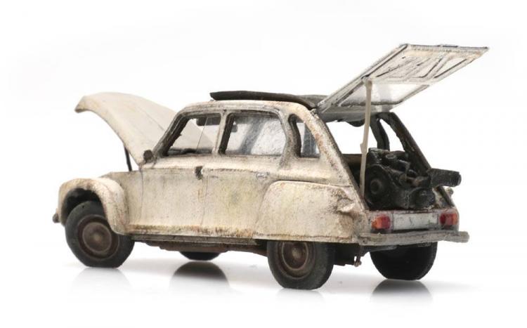 CITROEN DYANE BLANC PATINE CLAIR