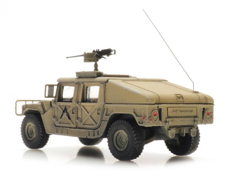 HUMVEE ARMEE AMERICAINE DESERT EQUIPE 50 MG