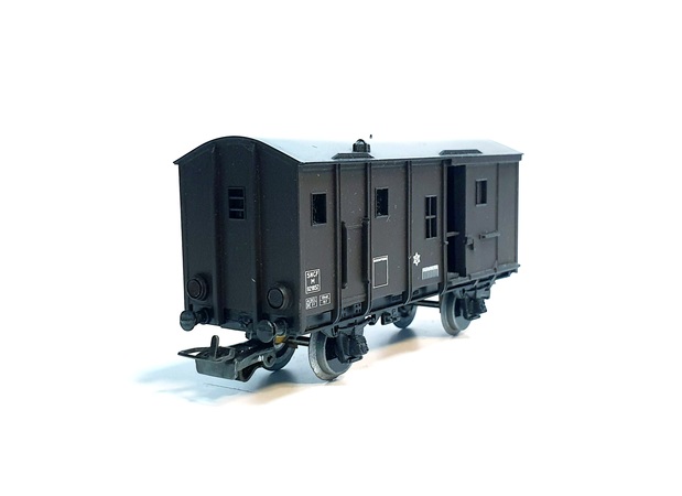 FOURGON DE QUEUE SNCF