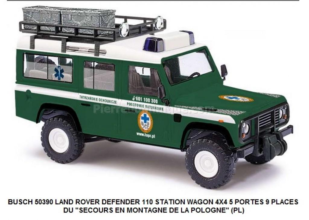 Land Rover BMPM Verem V1111 – Modèle Secours Montagne – Neuf