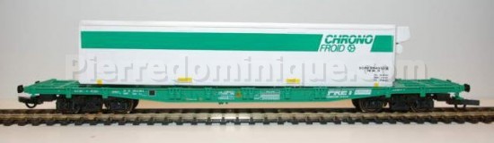 SERIE PUBLICITAIRE SNCF + CAISSE MOBILE FRIGO CHRONO FROID - FRET SNCF 