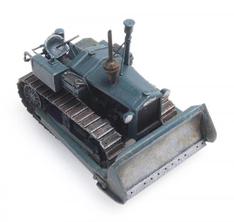 BULLDOZER HANOMAG A CHENILLES K50 BLEU