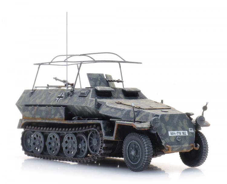 HALFTRACK VEHICULE DE TRANSPORT DE TROUPE Sd.Kfz 251/3 DE L ARMEE ALLEMANDE CAMOUFLAGE GRIS