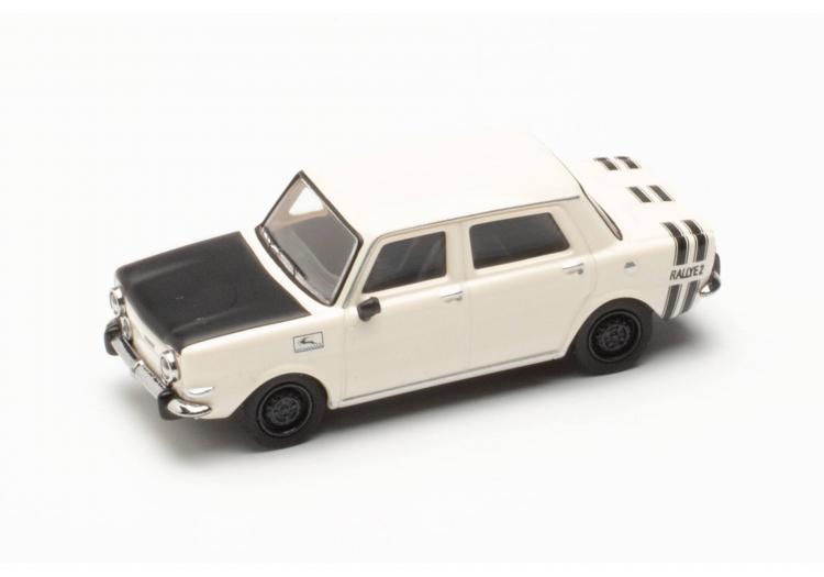 SIMCA 1000 RALLYE II BERLINE 4 PORTES BLANC CAPOT ET JANTE NOIR DE 1972 A 1977