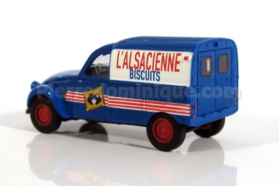 CAMIONETTE  CITROEN 2CV DE 1961 ''L'ALSACIENNE BISCUITS''