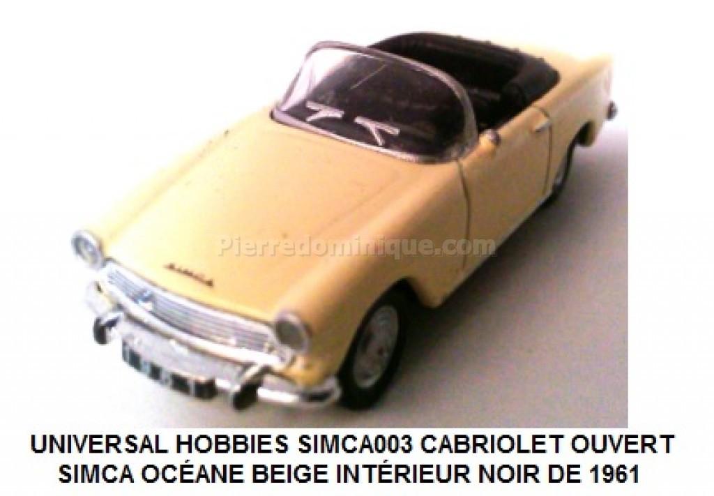 SIMCA 8 1100 CABRIOLET 1938 | Présentée sur le marché frança