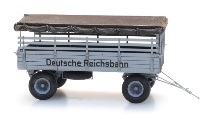 REMORQUE A BACHE DEUTSCHE REICHSBAHN