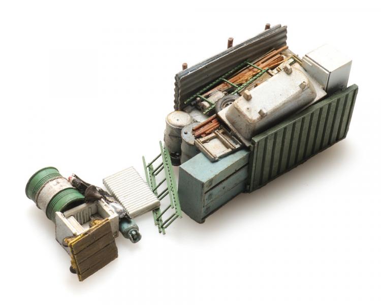 CHARGEMENT DE FERRAILLE (40MM X 23MM) POUR PORTEUR DAF Ã€ PLATEAU ET ACCESSOIRES