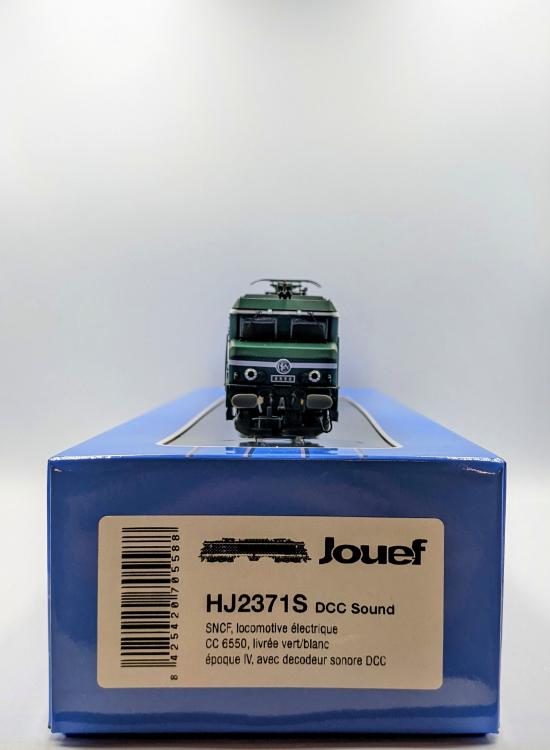 LOCOMOTIVE ELECTRIQUE CC 6550 MAURIENNE A MARQUAGE JAUNE SNCF - DIGITAL SOUND