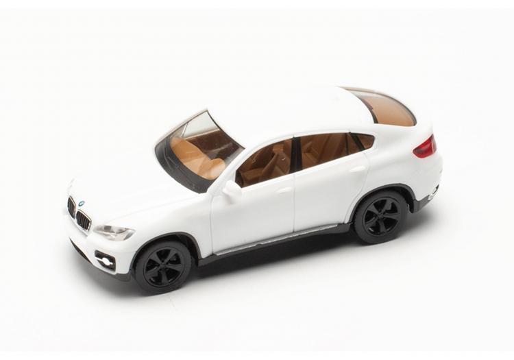 CROSSOVER BERLINE 4X4 BMW X6 (E71) BLANC INTERIEUR MARRON