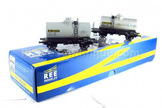 COFFRET 2 WAGONS CITERNE ALGECO SNCF