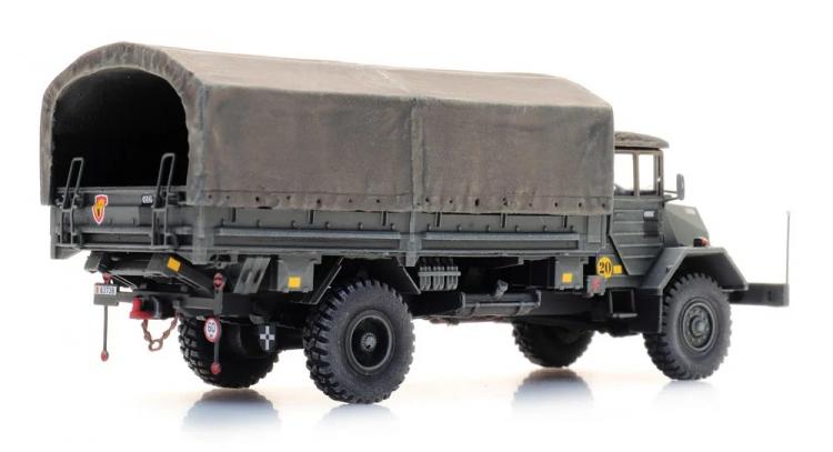 CAMION A BACHE MAN 630 L2 AE TRANSPORT DE MARCHANDISE DEFENSE DE LA BELGIQUE