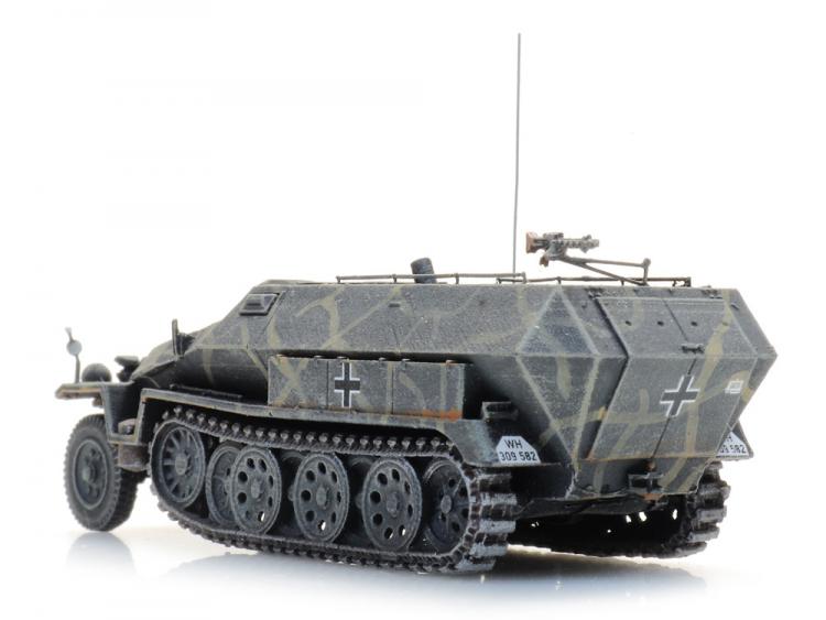 HALFTRACK VEHICULE DE TRANSPORT DE TROUPE Sd.Kfz 251/2 AVEC LANCEUR DE GRENADES GRIS WEHRMACHT