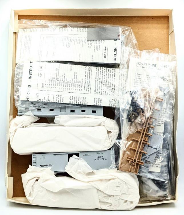 WORK TRAIN #2 - D&RGW RIO GRANDE - RAME COMPLETE