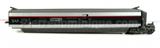 Voiture BAR complémentaire TGV SUD EST \'\'rénové\'\'
