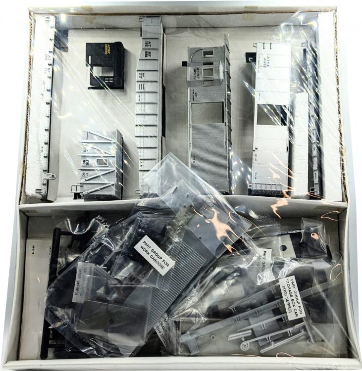 WORK TRAIN #2 - SANTA FE - RAME COMPLETE