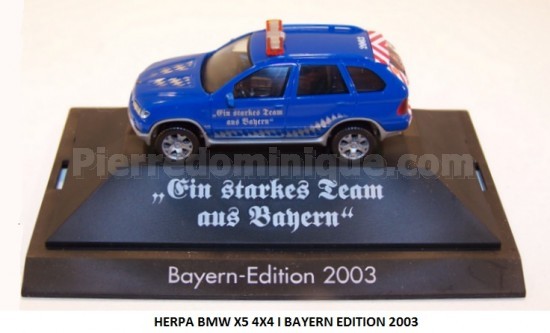 BMW X5 4X4 I BAYERN EDITION 2003