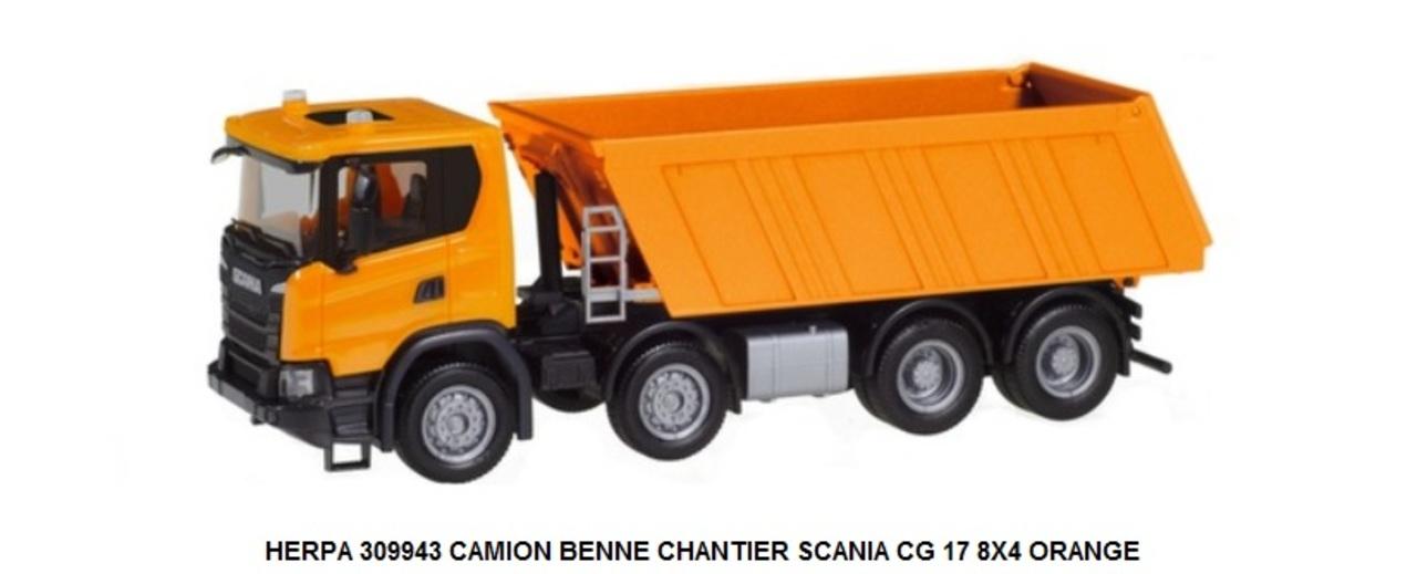 Herpa 304061 Trattore stradale Scania R13HL con semirimorchio