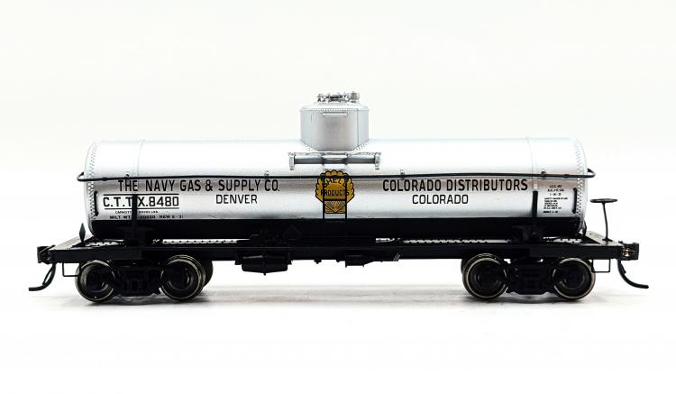 WAGON CITERNE THE NAVY GAS AND SUPPLY CO DENVER - SHELL PRODUTS 8480