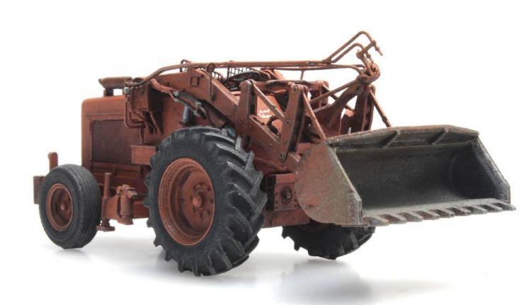 ENGIN DE CHANTIER BISCHOFF POLYTRAC AVEC PELLE