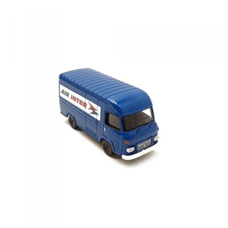 FOURGON SAVIEM SG2 super goelette BLEU ( AIR INTER )