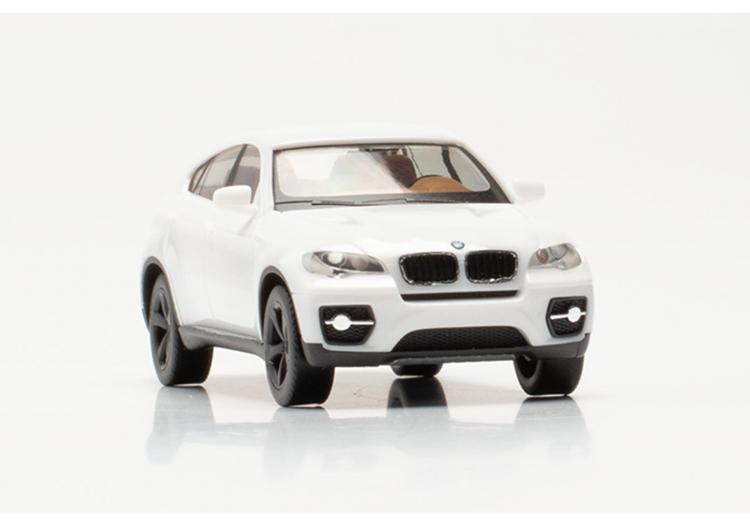 CROSSOVER BERLINE 4X4 BMW X6 (E71) BLANC INTERIEUR MARRON