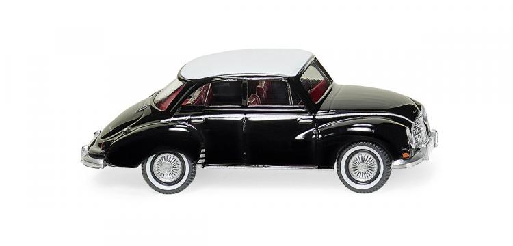 BERLINE 4 PORTES DKW NOIR TOIT BLANC (1958-63)
