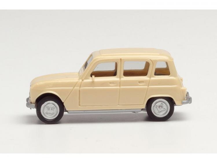 RENAULT R4 5 PORTES BEIGE INTERIEUR NOIR