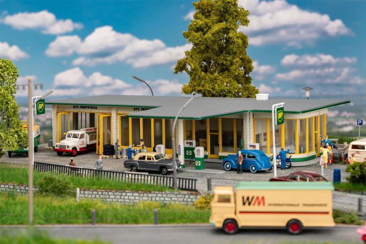 MAQUETTE GRANDE STATION SERVICE BP