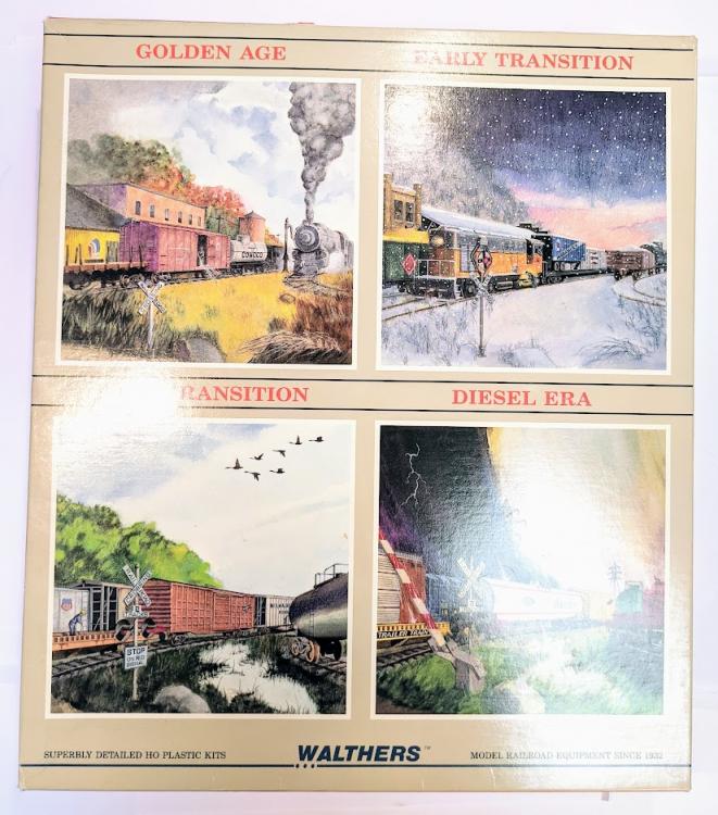 WORK TRAIN - DEUX SET - RAME COMPLETE - SANTA FE