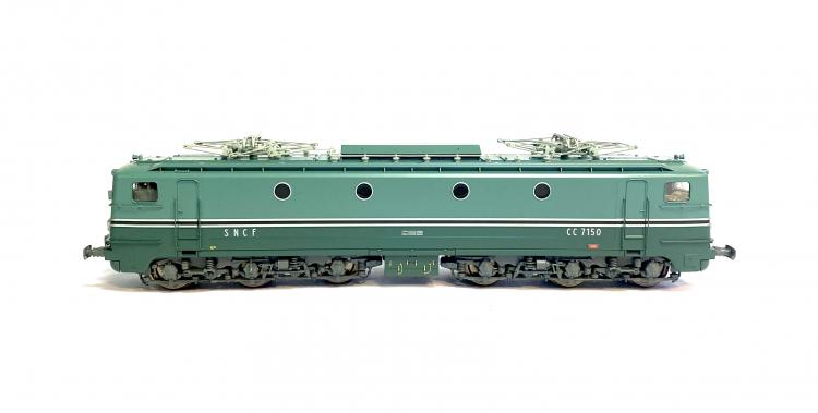 *SOLDES* - LOCOMOTIVE ELECTRIQUE CC 7150 ORIGINE SUD-EST LYON - MOUCHE MISTRAL SNCF DIGITAL SOUND