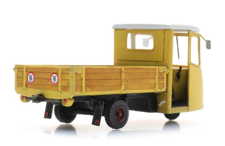 TRICYCLE PICK-UP JAUNE
