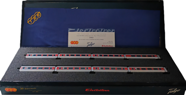 COFFRET COMPLEMENTAIRE CATALAN TALGO III RD 50° ANNIVERSAIRE DES TEE 1957/2007