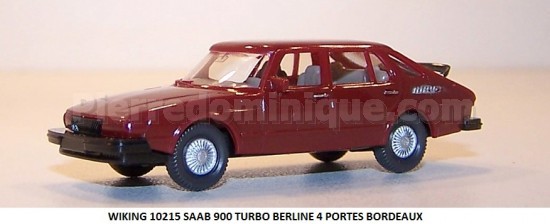  SAAB 900 BERLINE 4 PORTES BORDAUX