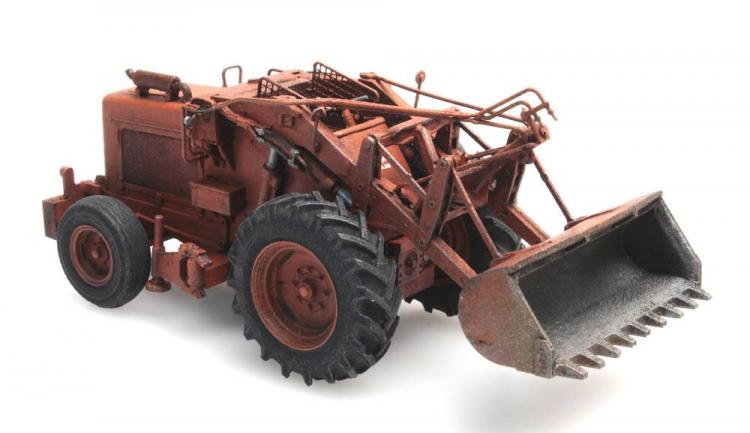 ENGIN DE CHANTIER BISCHOFF POLYTRAC AVEC PELLE