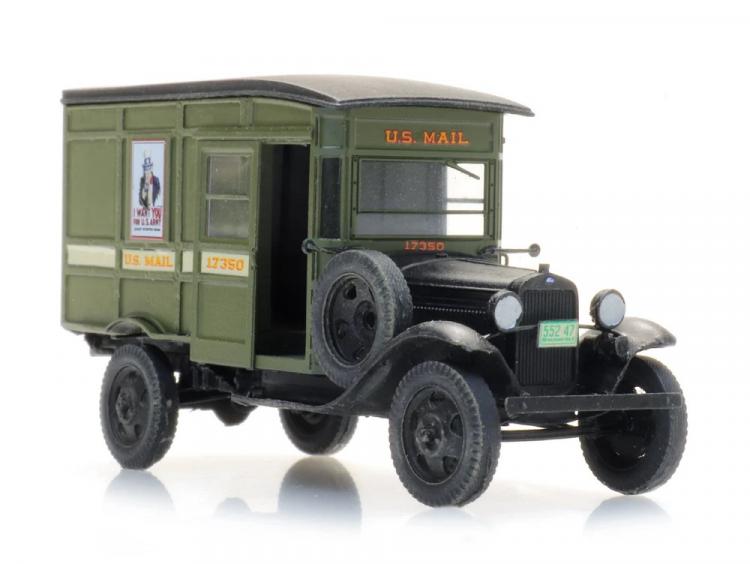 FORD AA FOURGON POSTE US