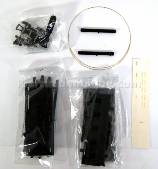 VOITURE VOYAGEUR C5 3 ESSIEUX 1882